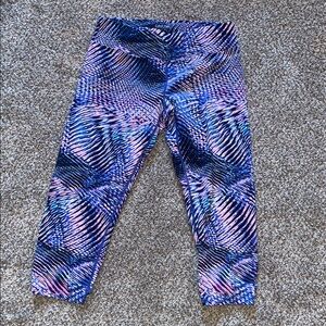 Calvin Klein Blue and Pink  Leggings